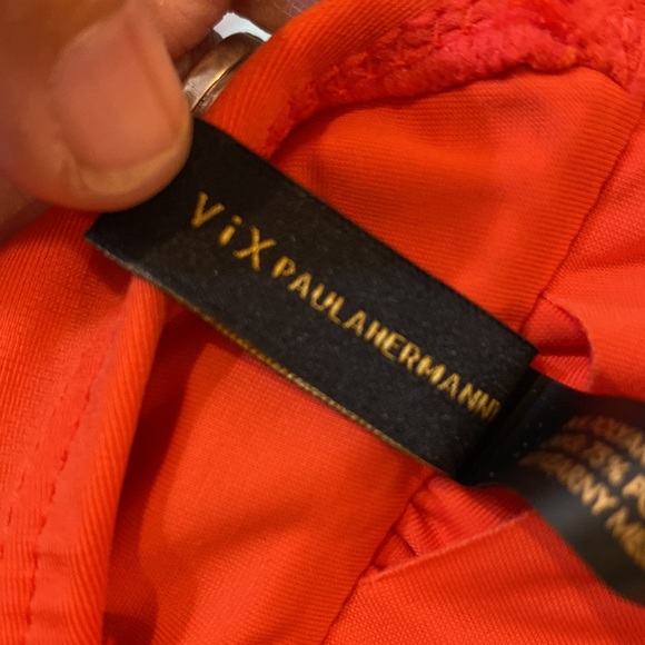 Vix Paula hermanny coral knot front bikini top S small - Picture 6 of 7